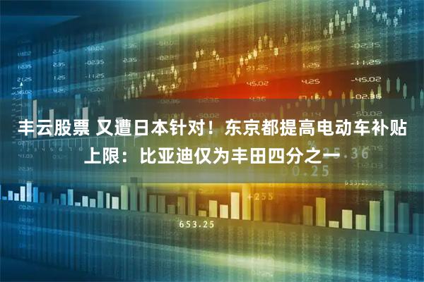 丰云股票 又遭日本针对！东京都提高电动车补贴上限：比亚迪仅为丰田四分之一